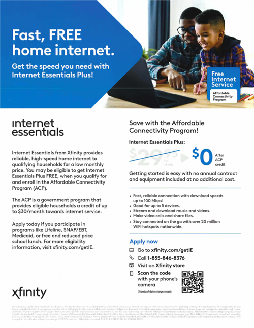 Xfinity Internet English